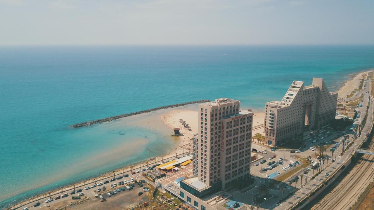 מגדל אלמוג חיפה - דירות "בלו ביץ'" על הים Kültér fotó